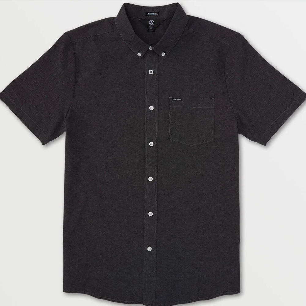 Volcom Mens Black Button Down Shirt Size XL New in Package